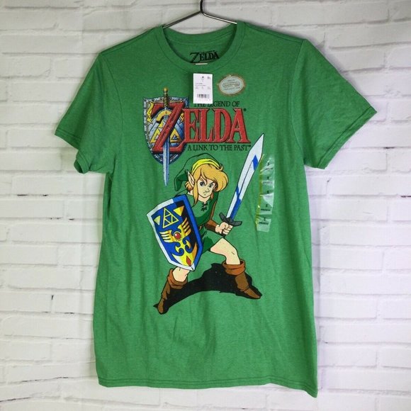 The Legend of Zelda Nintendo Link T-Shirt Mens Sm - Picture 1 of 6